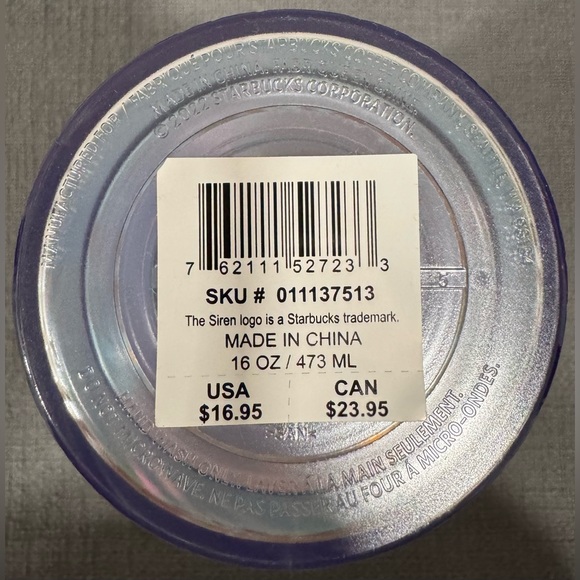 NWT Starbucks Iridescent Tumbler - Picture 6 of 6